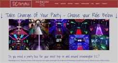 Desktop Screenshot of dcpartybus.com