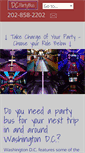 Mobile Screenshot of dcpartybus.com